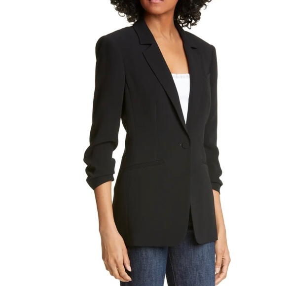 cinq a sept Jackets & Blazers - Khloe Ruched Sleeve Blazer
CINQ À SEPT